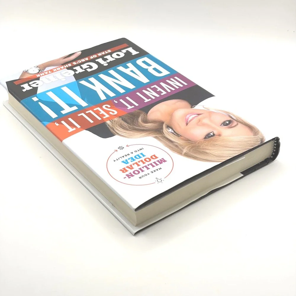 Signed Invent It Sell It Bank It‎ Lori Greiner Shark Tank HC First Edition 2014